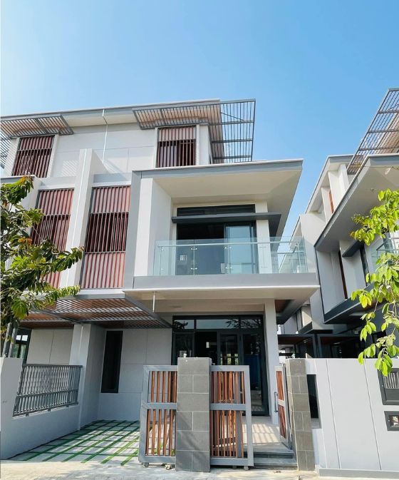 Lắp rèm cửa nhà chị Thu -Biệt Thự Đông Tăng Long, Q9, Thủ Đức, TPHCM - Rèm cuốn in tranh