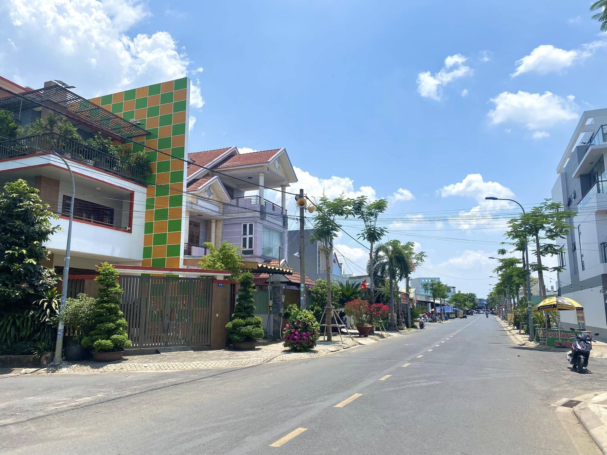 Lắp rèm cửa nhà chị Thu -Biệt Thự Đông Tăng Long, Q9, Thủ Đức, TPHCM - Rèm cuốn in tranh