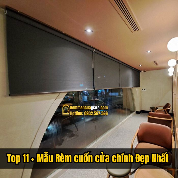 Hình Ảnh Các Mẫu Rèm Cuốn Che, Chống Nắng Cửa Chính Đẹp Nhất