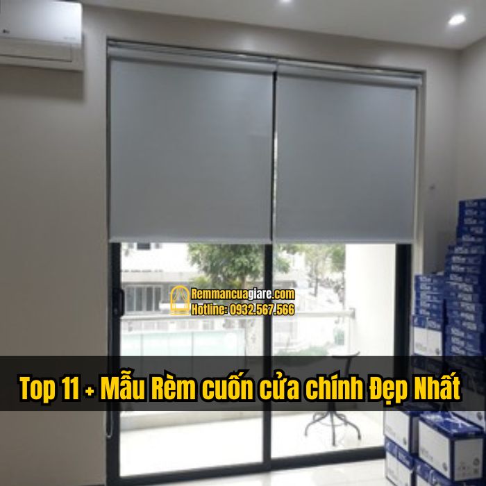 Hình Ảnh Các Mẫu Rèm Cuốn Che, Chống Nắng Cửa Chính Đẹp Nhất