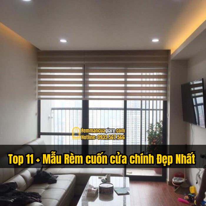 Hình Ảnh Các Mẫu Rèm Cuốn Che, Chống Nắng Cửa Chính Đẹp Nhất