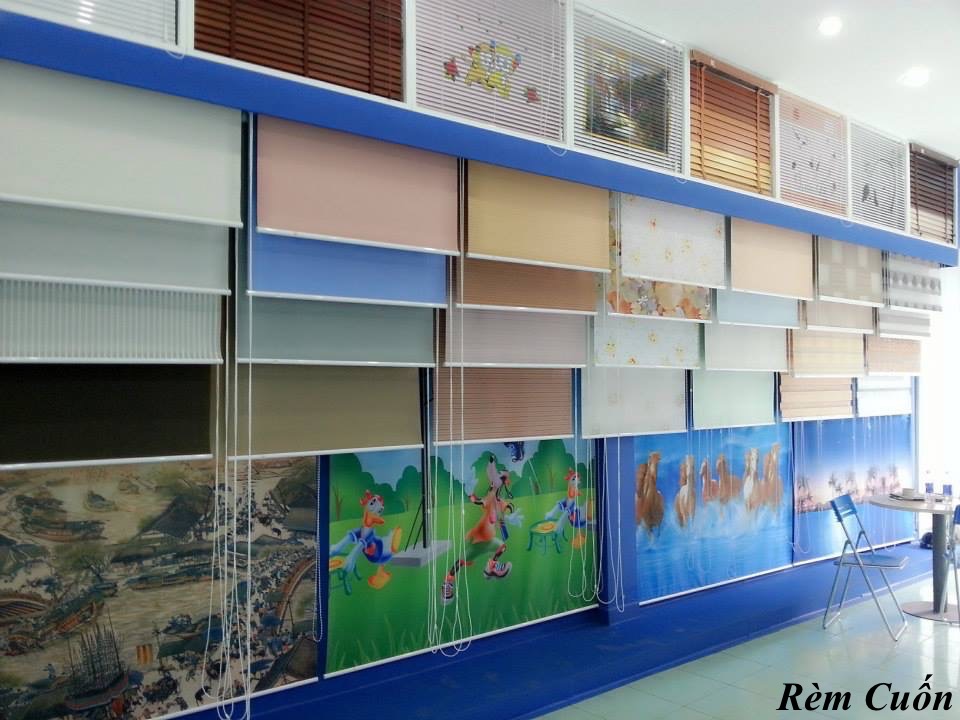 vải rèm cuốn chất liệu gì