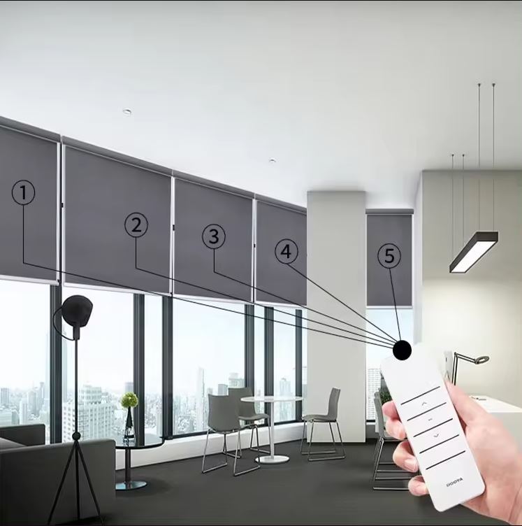 lắp đặt rèm cuốn tự động tại quận bình tân tphcm