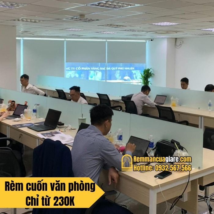 rèm cuốn văn phòng đẹp tân bình tphcm