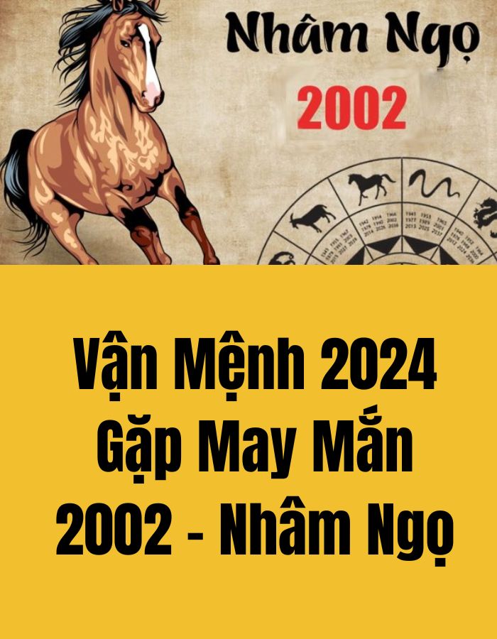 Sinh Năm 2002 Nhâm Ngọ Mệnh Gì? Tuổi Con Gì? Hợp Màu Gì?