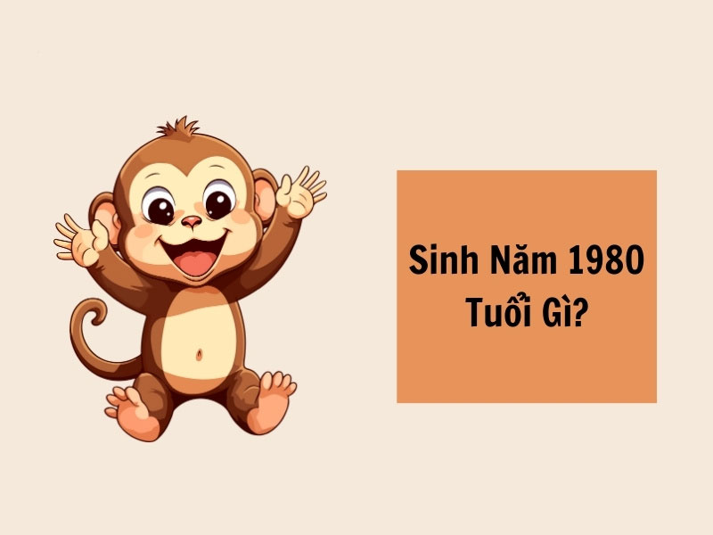 sinh năm 1980 mệnh gì tuổi con gì hợp màu gì phong thủy nhà ở