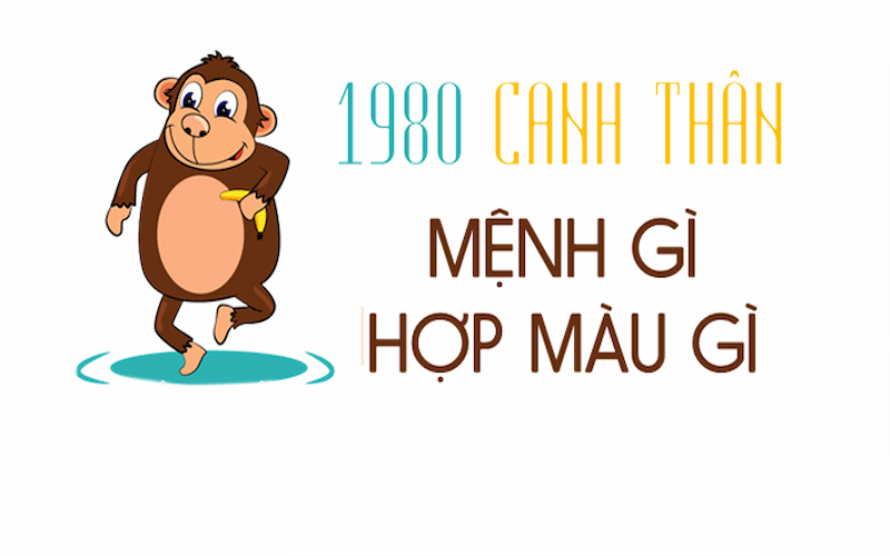 sinh năm 1980 mệnh gì tuổi con gì hợp màu gì phong thủy nhà ở