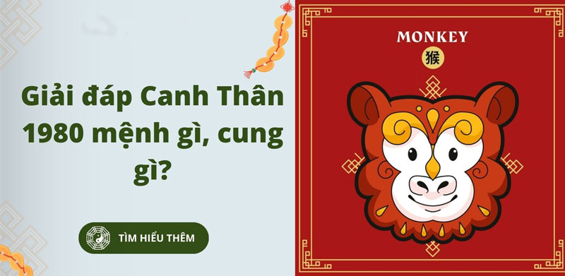 sinh năm 1980 mệnh gì tuổi con gì hợp màu gì phong thủy nhà ở