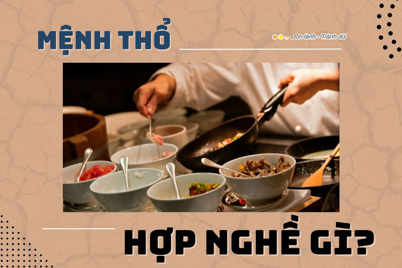 mệnh thổ hợp nghề gì