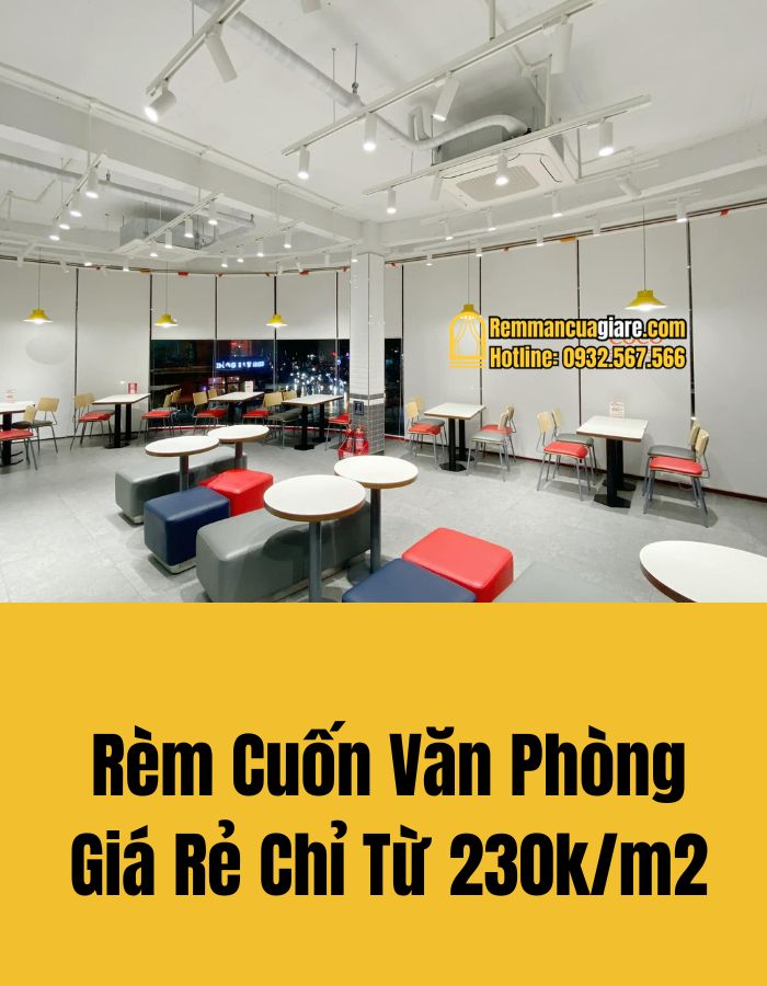 rèm cuốn văn phòng giá rẻ tại Bình Tân, TPHCM
